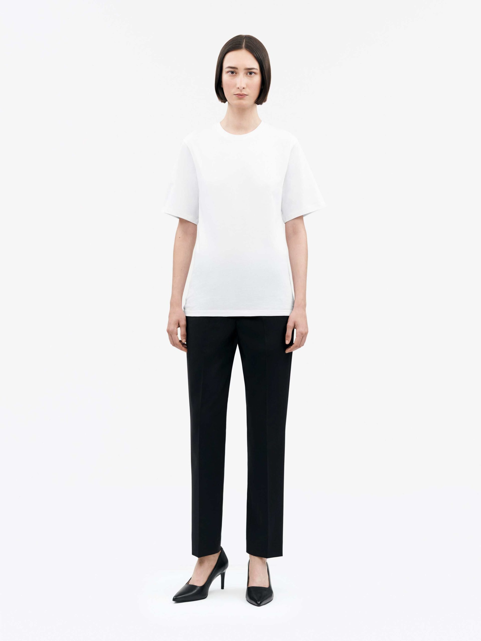 Femme Hauts T-Shirt Lori Pure White Tiger Of Sweden – 1