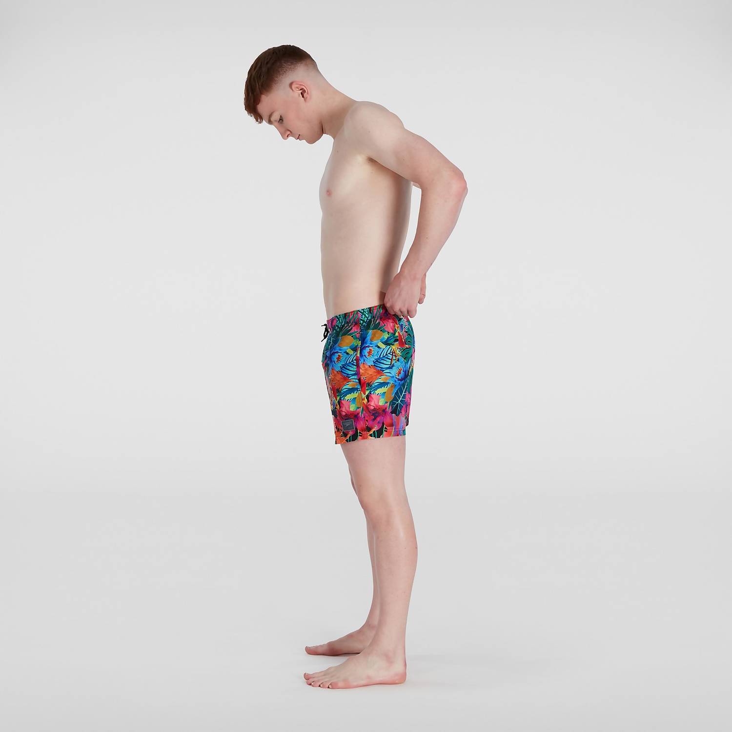 Hommes Short De Bain Homme Digital Printed Leisure 35 Cm Rose/Bleu Shorts De Bain Speedo – 2