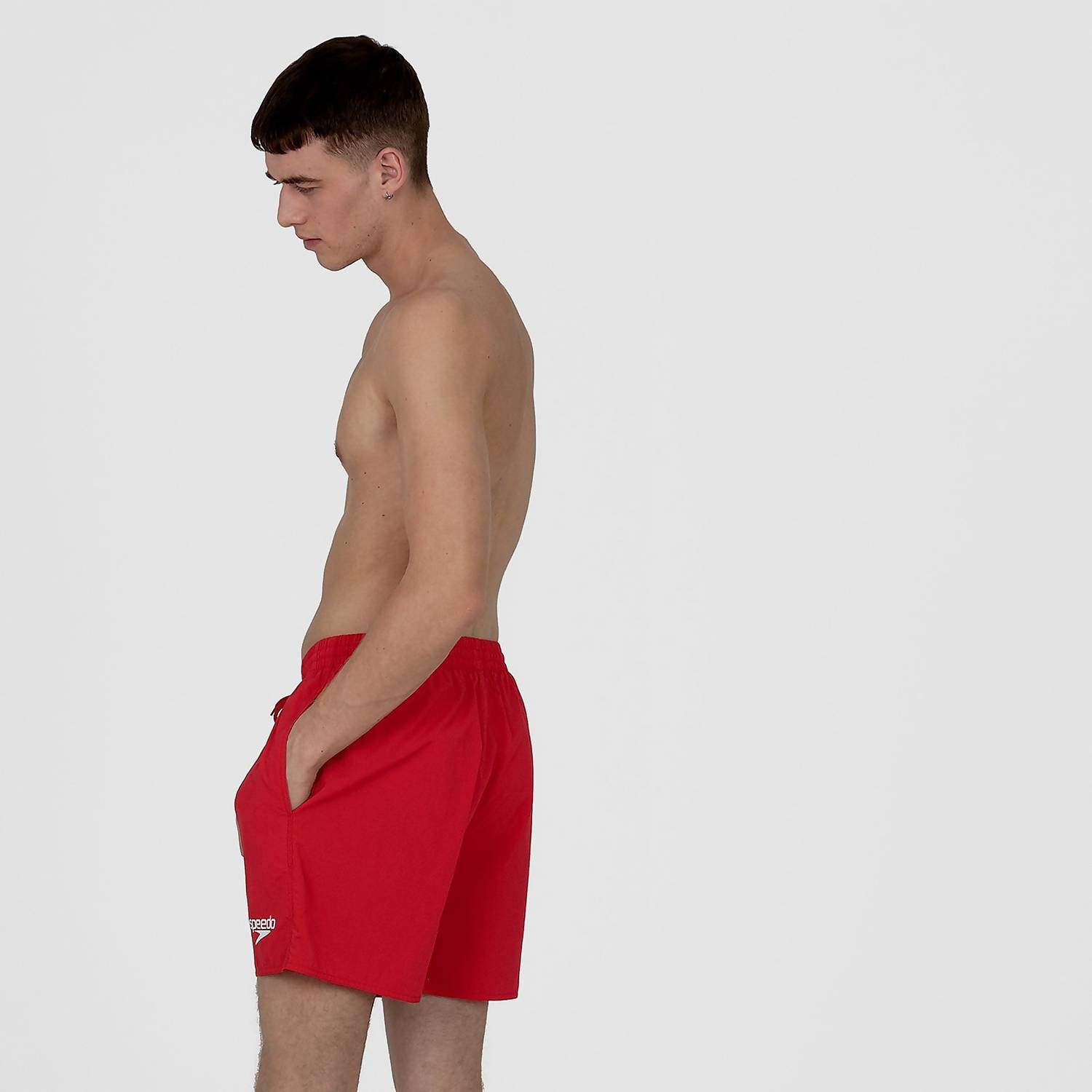 Hommes Speedo Shorts De Bain Short De Bain Homme Essential 40 Cm Rouge – 2