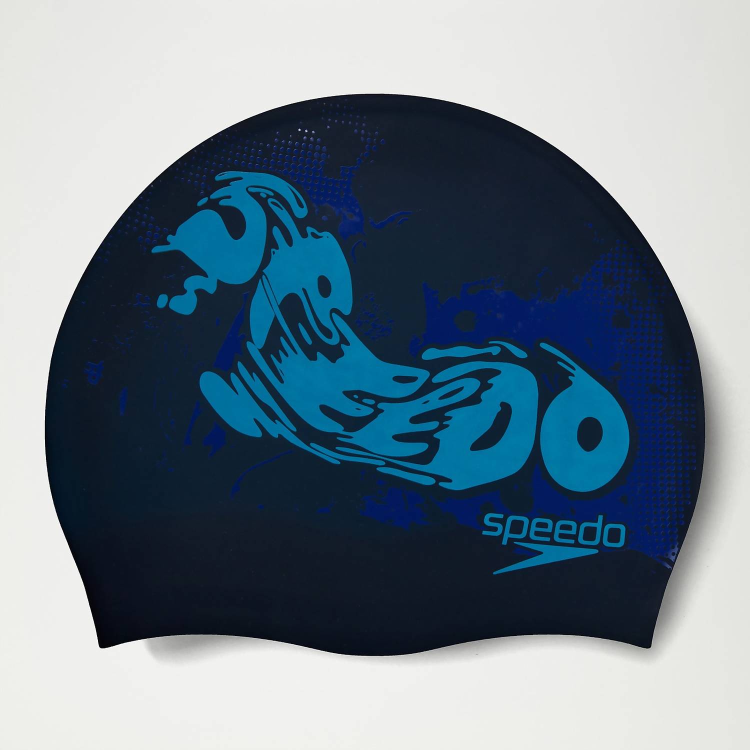 Masques Tuba Speedo Enfants Bonnet Junior Logo Placement Bleu Marine/Bleu – 1