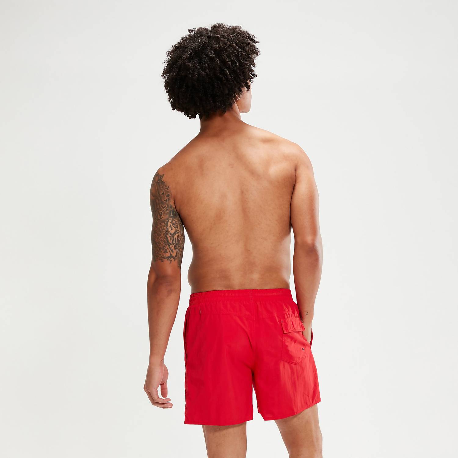 Short De Bain Homme Hyperboom Logo 40 Cm Rouge/Gris Shorts De Bain Speedo Hommes – 2